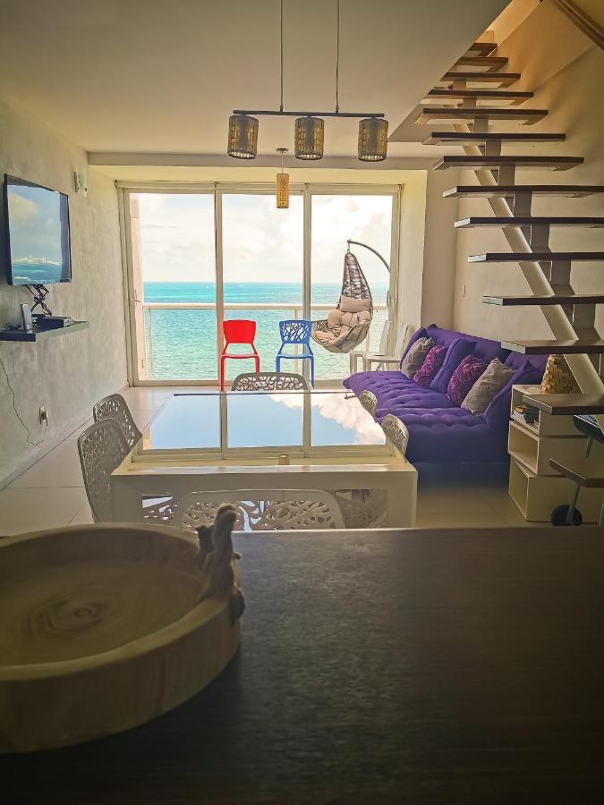 Pent House Amazing View Beachfront Cancún Exteriör bild