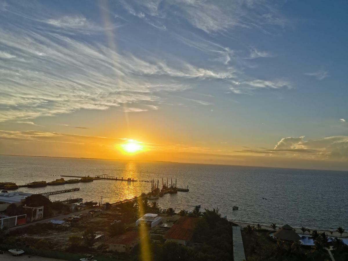 Pent House Amazing View Beachfront Cancún Exteriör bild